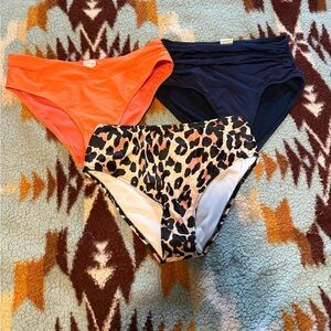 bundle of assorted bikini bottoms